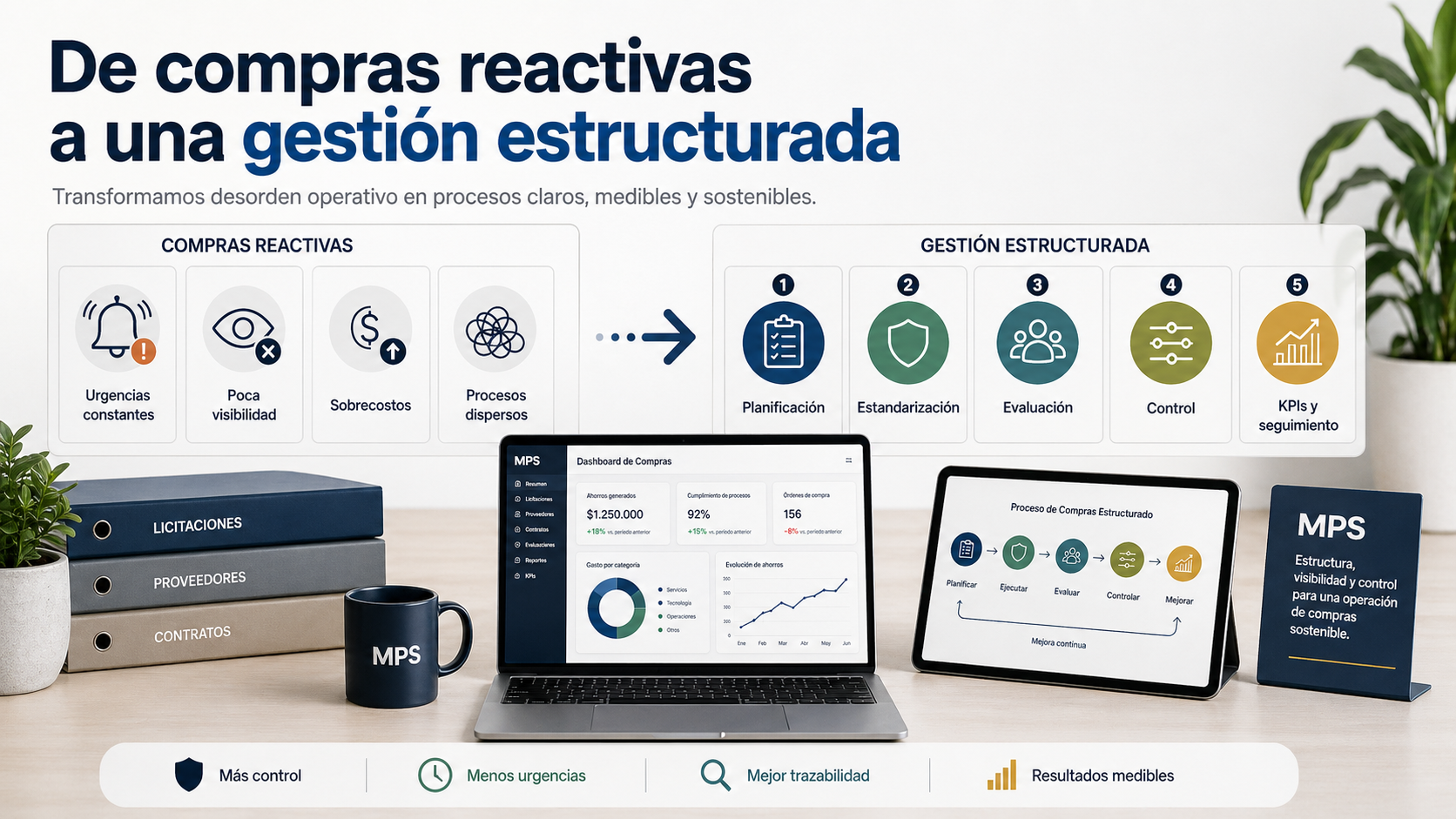 De compras reactivas a una gestión estructurada